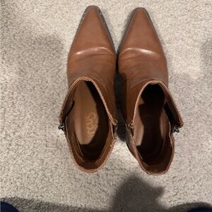 Circus by Sam Edelman Tan Ankle Booties